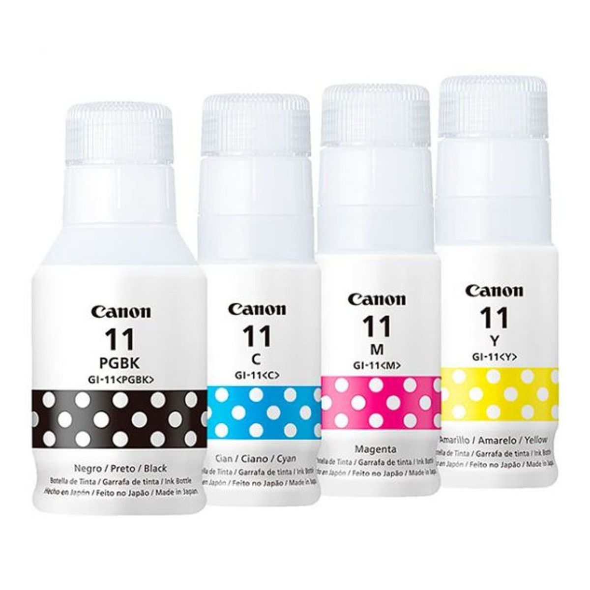 CANON - Juego de Tinta Canon GI-11 CMYK original