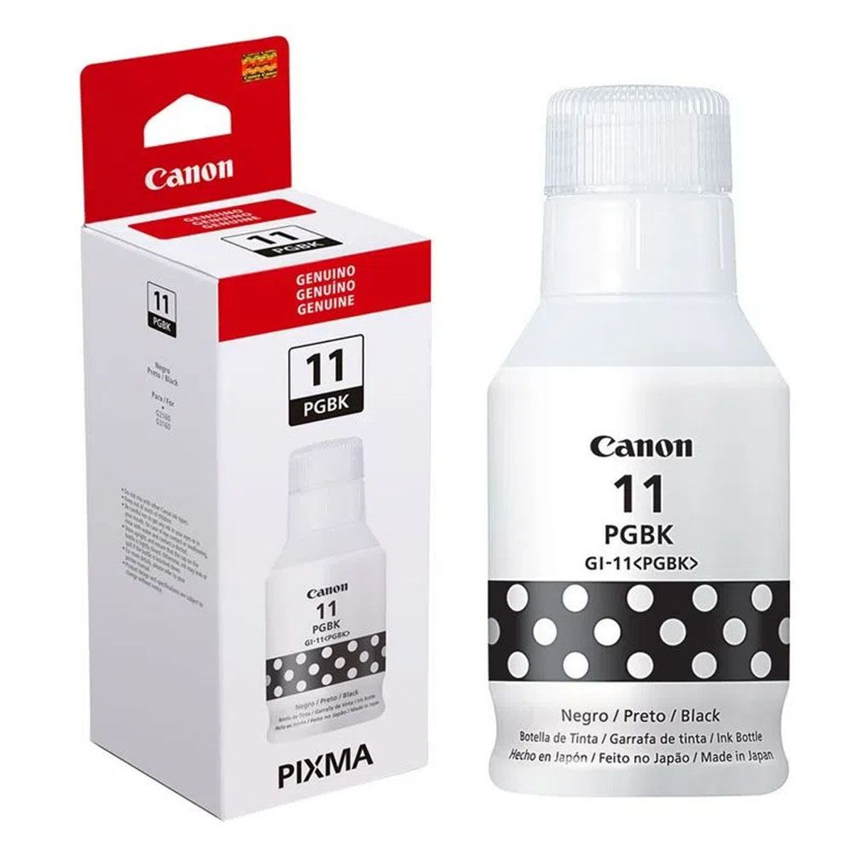 CANON - Botella de tinta Canon GI-11 PG NEGRO