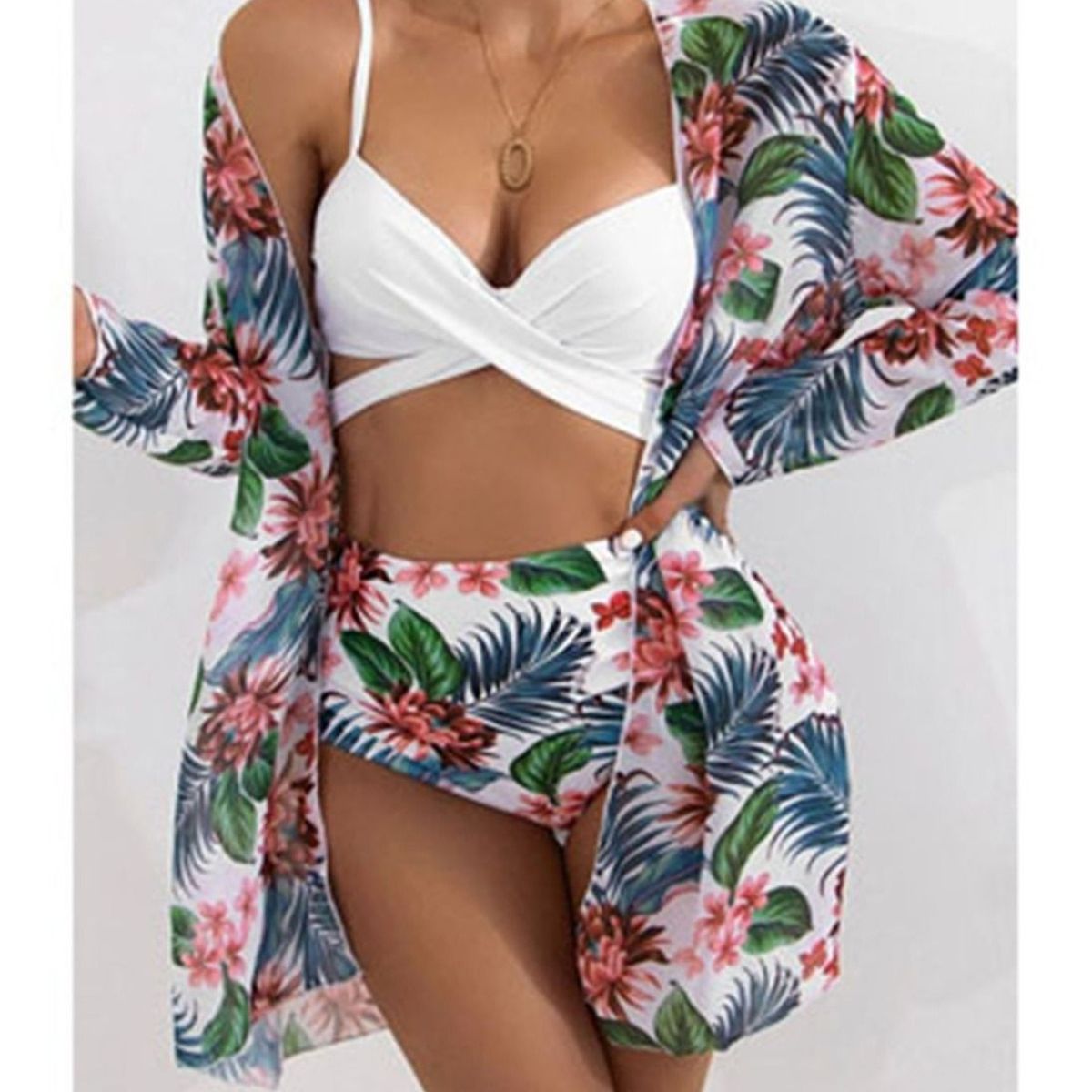 GENERICO - Ropa de Baño Leylak A - Blanco