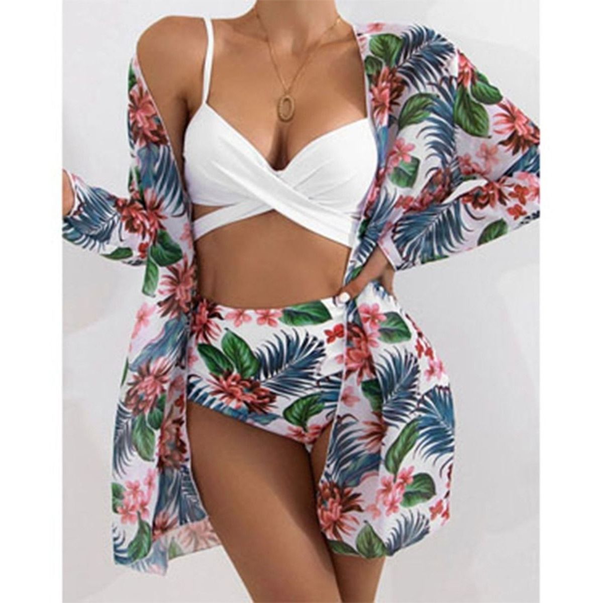 GENERICO - Ropa de Baño Leylak A - Blanco