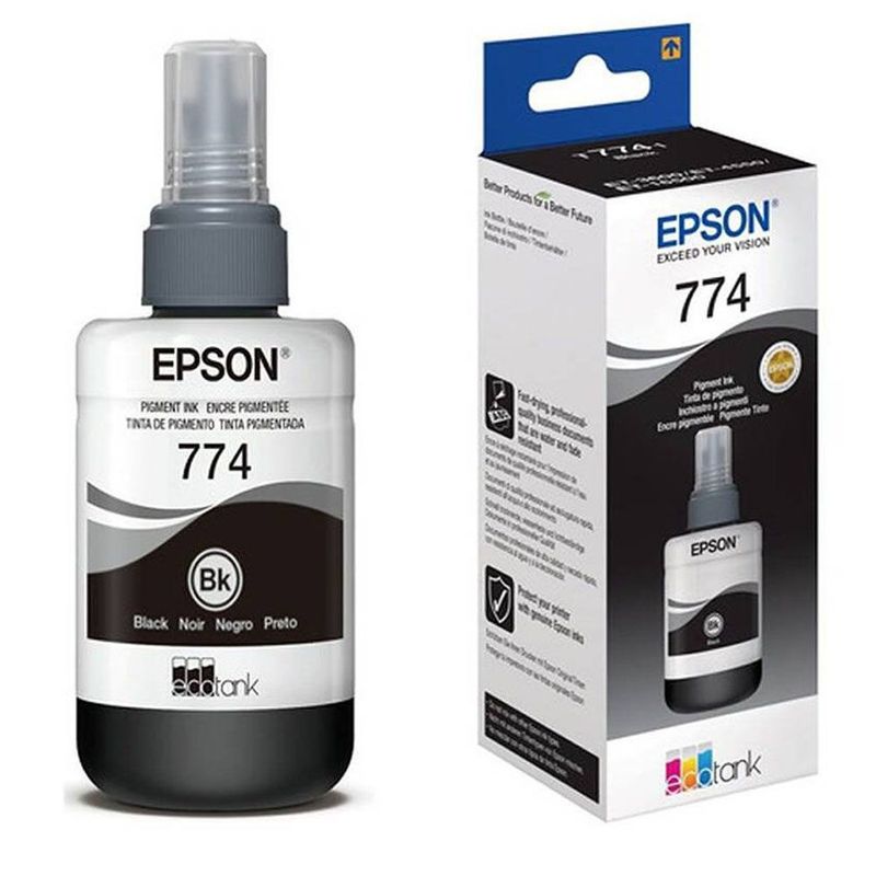 EPSON - Botella De Tinta Epson 774 140ml Tinta Negra T774120