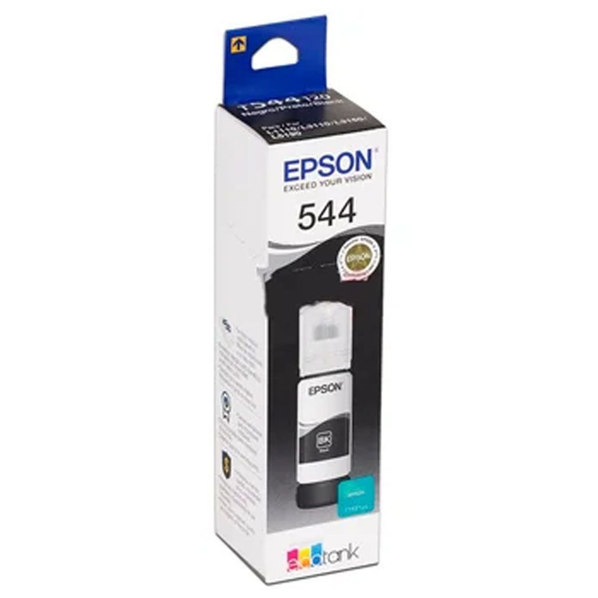 EPSON - Tinta Epson 544 Negro T544120 L1110/l3110/l3150/3160/5190