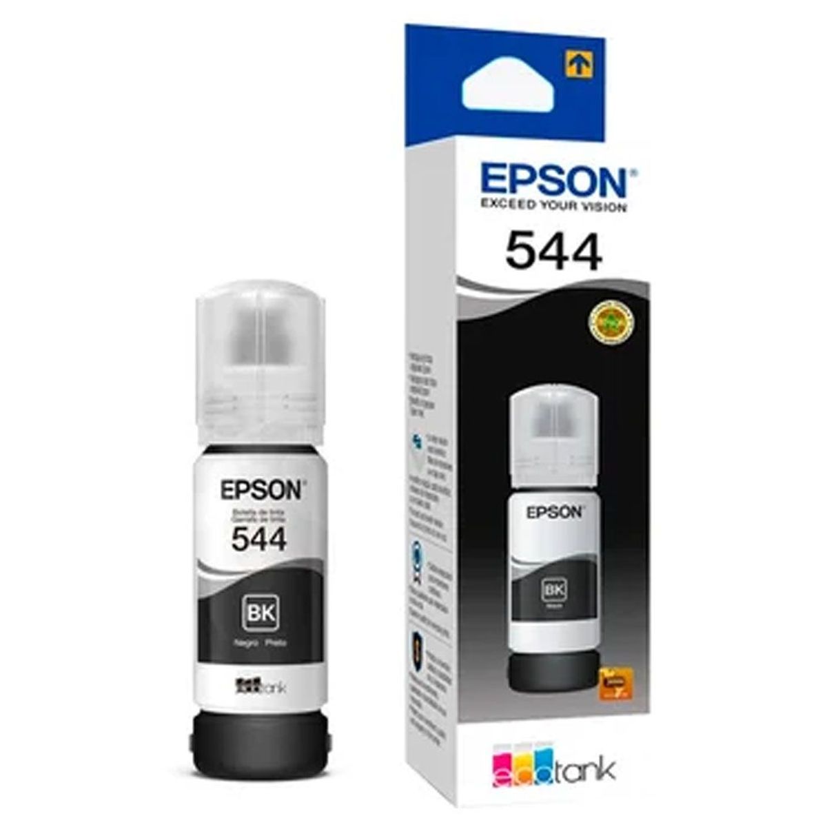 EPSON - Tinta Epson 544 Negro T544120 L1110/l3110/l3150/3160/5190
