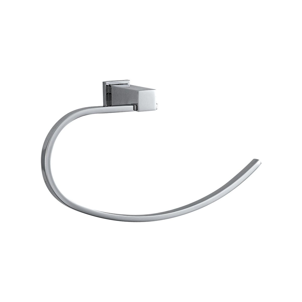 VAINSA - Toallero anillo square cromado Vainsa