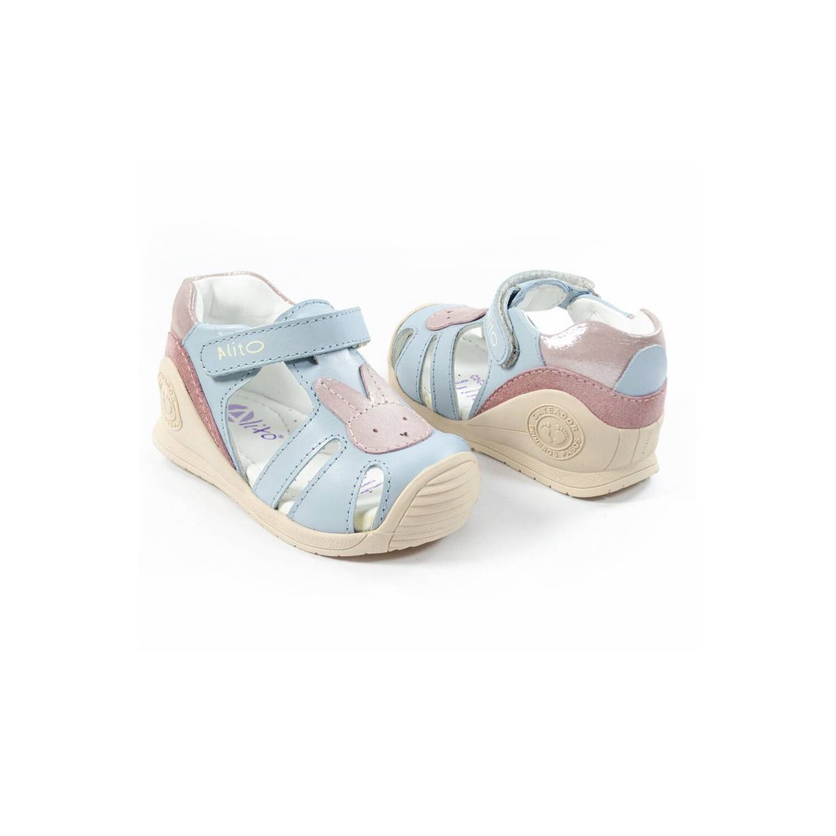 CALZADOS ALITO - Sandalia de cuero niña 06049