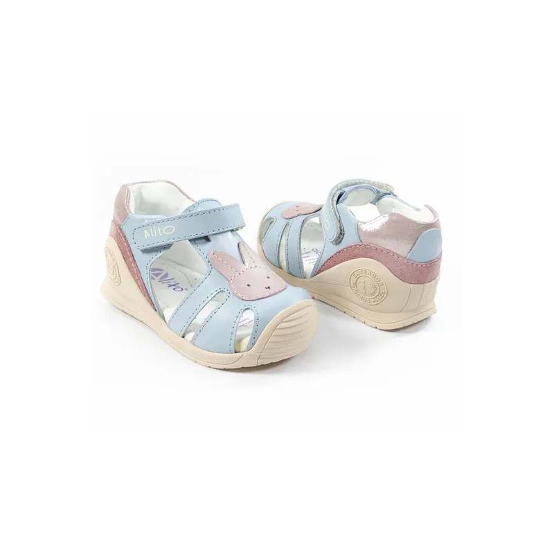 CALZADOS ALITO - Sandalia de cuero niña 06049