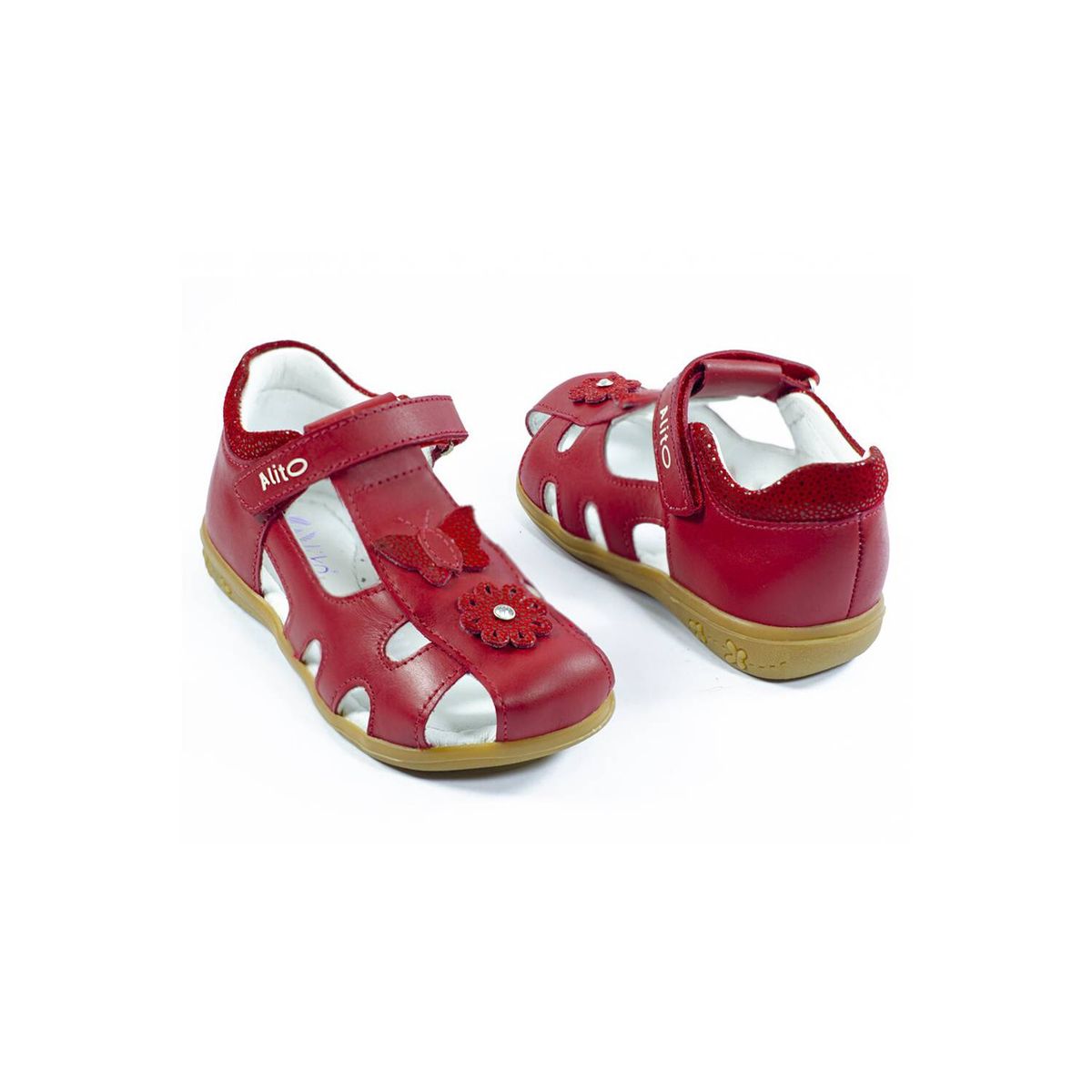 CALZADOS ALITO - Sandalia de cuero niña 26036