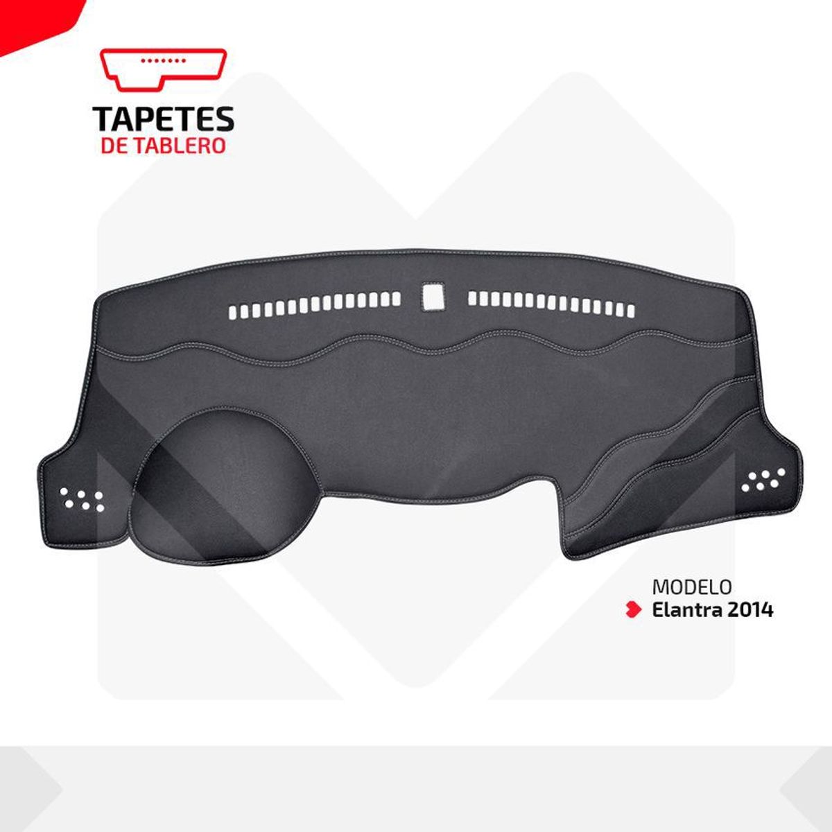 TAPIZ PERU - Tapete protector de tablero exclusivo hyundai elantra del 2013 al 2016