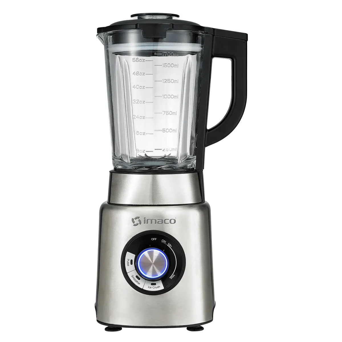 IMACO - Licuadora acero inox 1.7lt 1400w Imaco