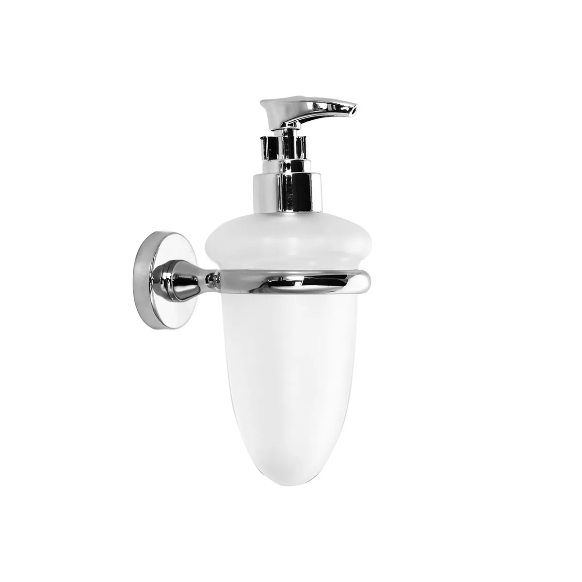 VAINSA - Dispensador jabón líquido cromado Vainsa