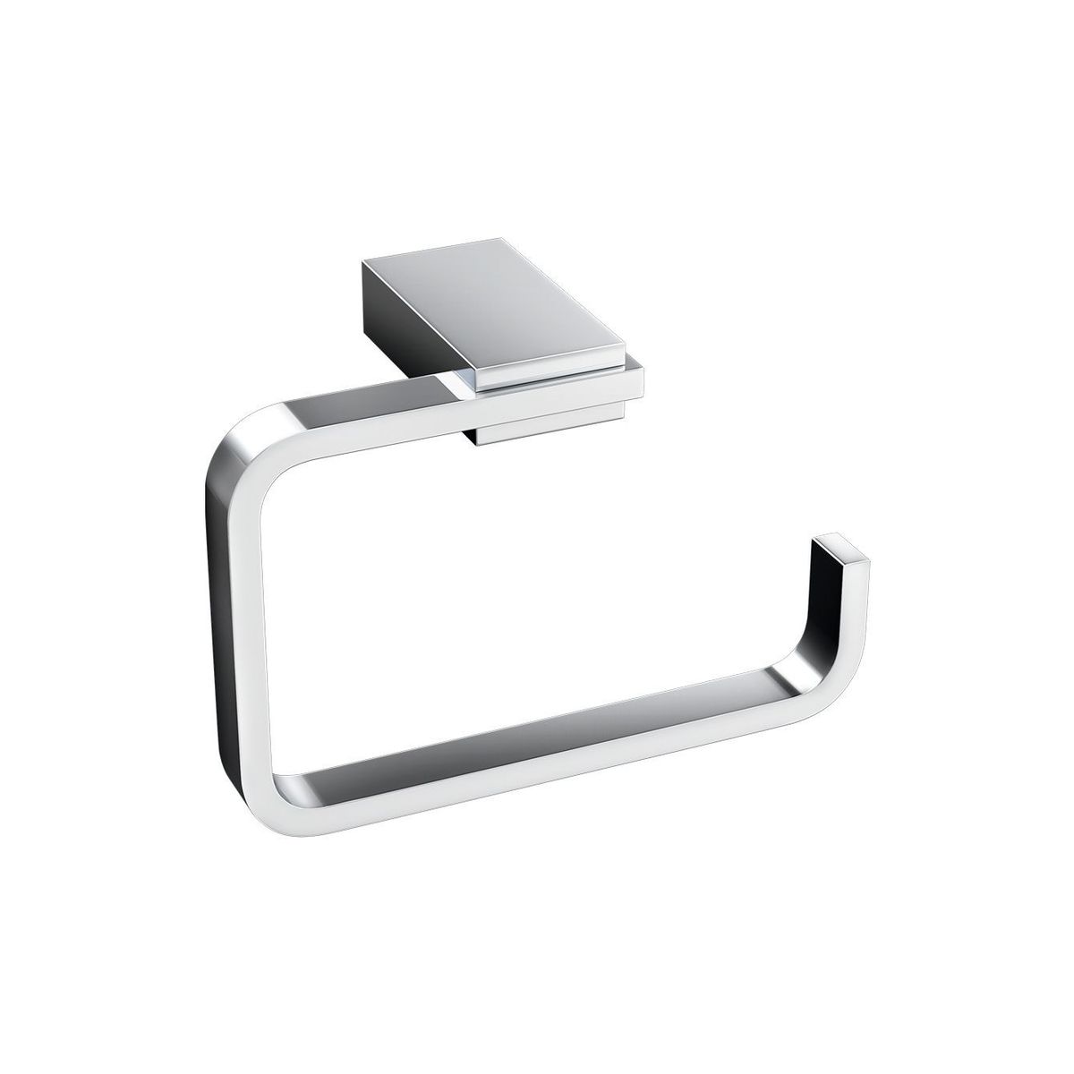 ITALGRIF - Porta papel de sobreponer buzios cromado Italgrif