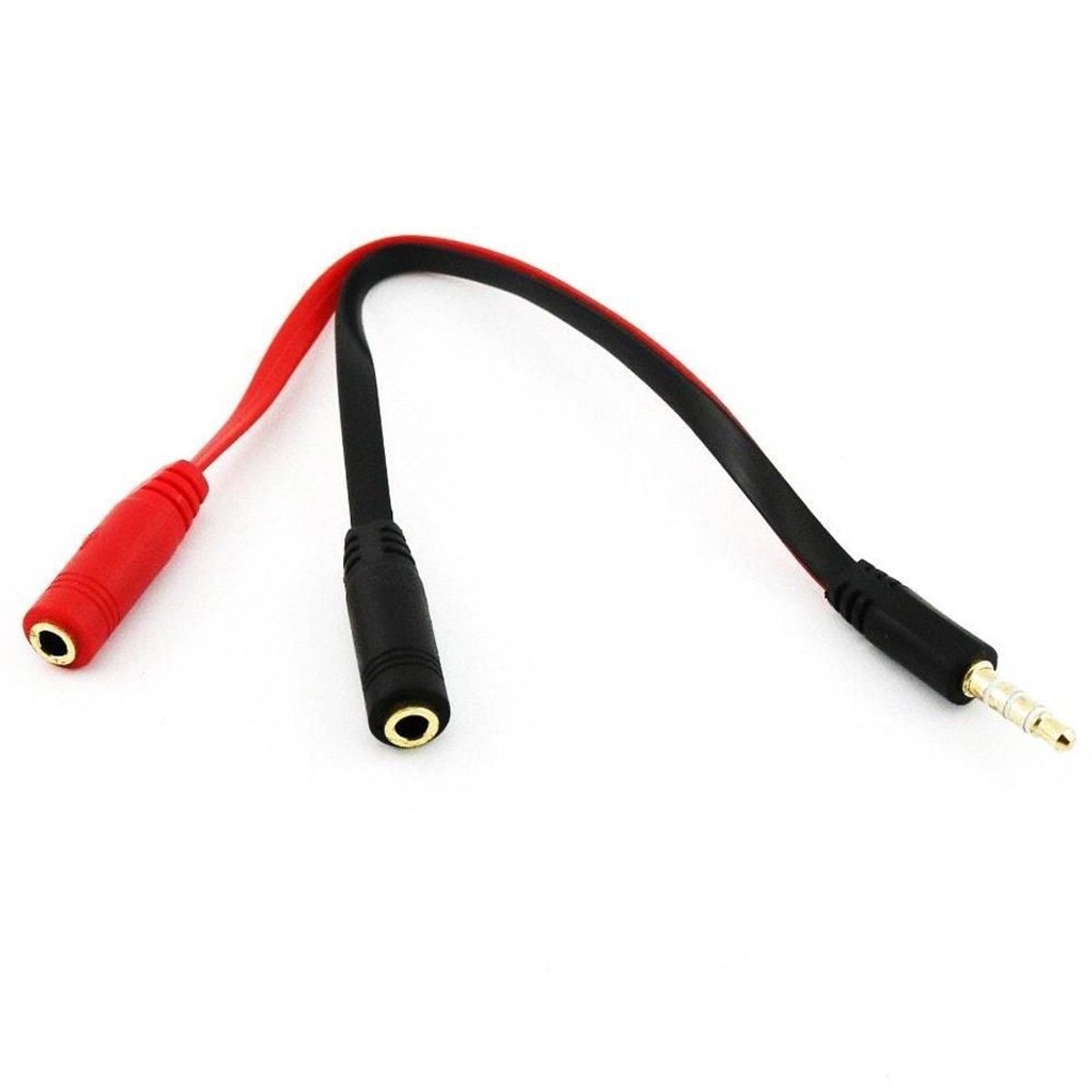 GENERICO - Cable De 2 Jack 3.5 Mm Estéreo Audio Micro A Plug 3.5mm Trrs