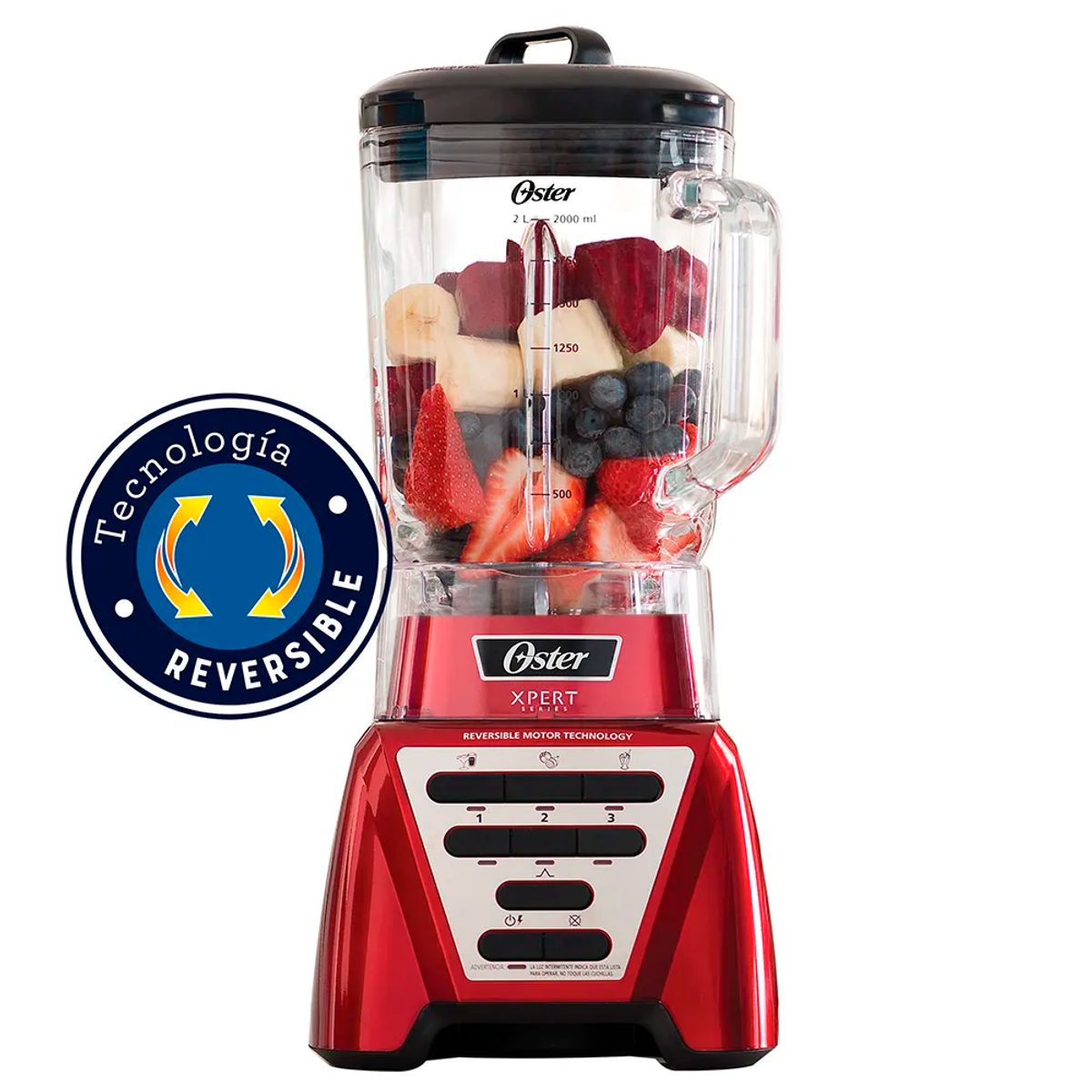 OSTER - Licuadora xpert series Oster 2hp BLST3AR2G Vaso Boroclas
