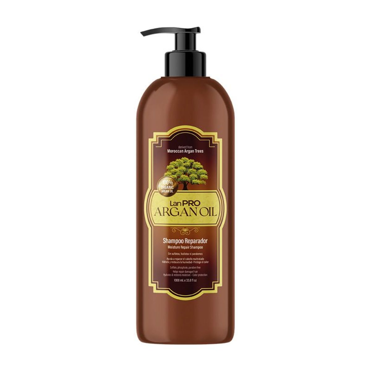 LANPRO ARGAN OIL - Shampoo Reparador LanPRO Argán Oil 1000 Ml.