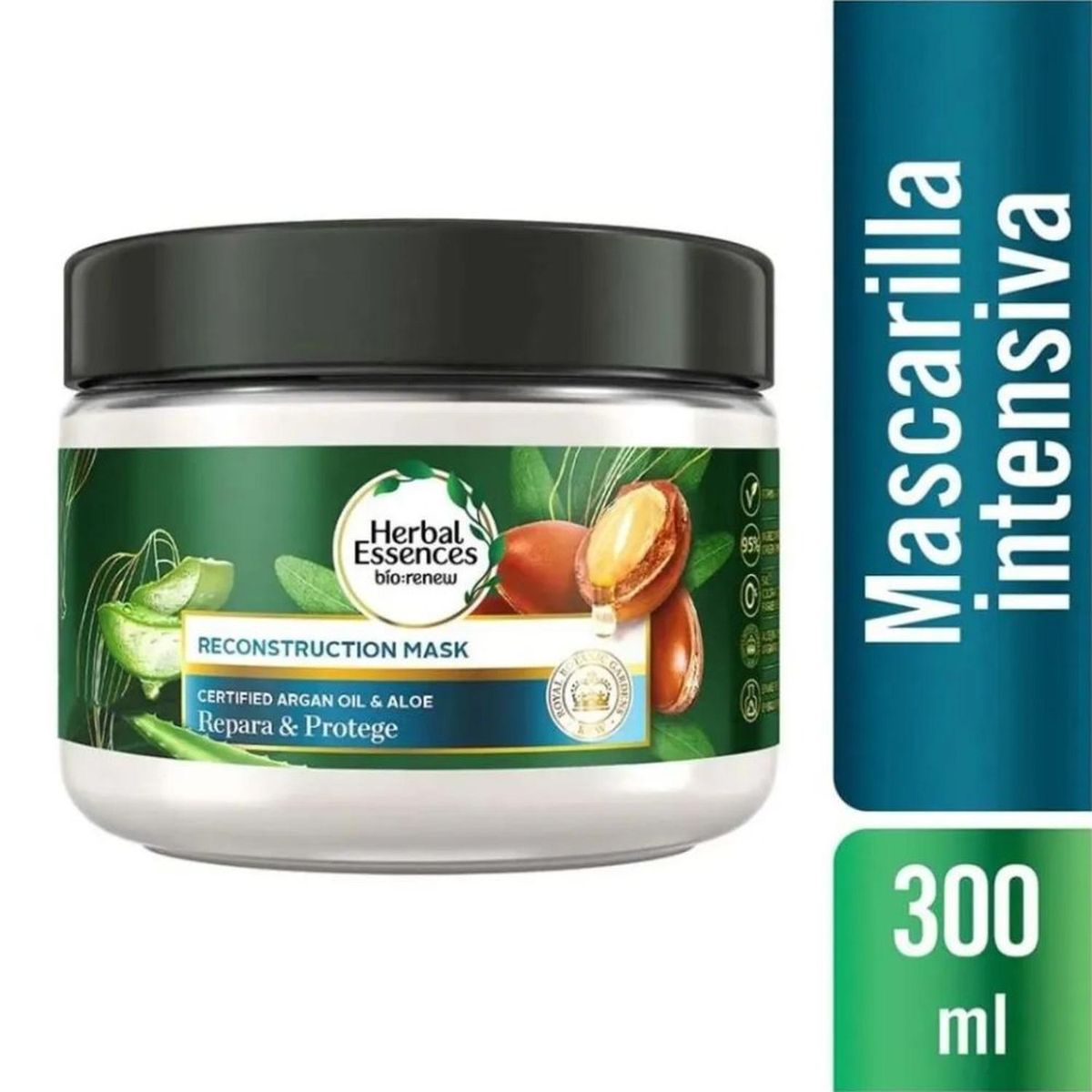 HERBAL ESSENCES - Mascarilla Herbal Essences Bío Renew Reconstrucción 300ml
