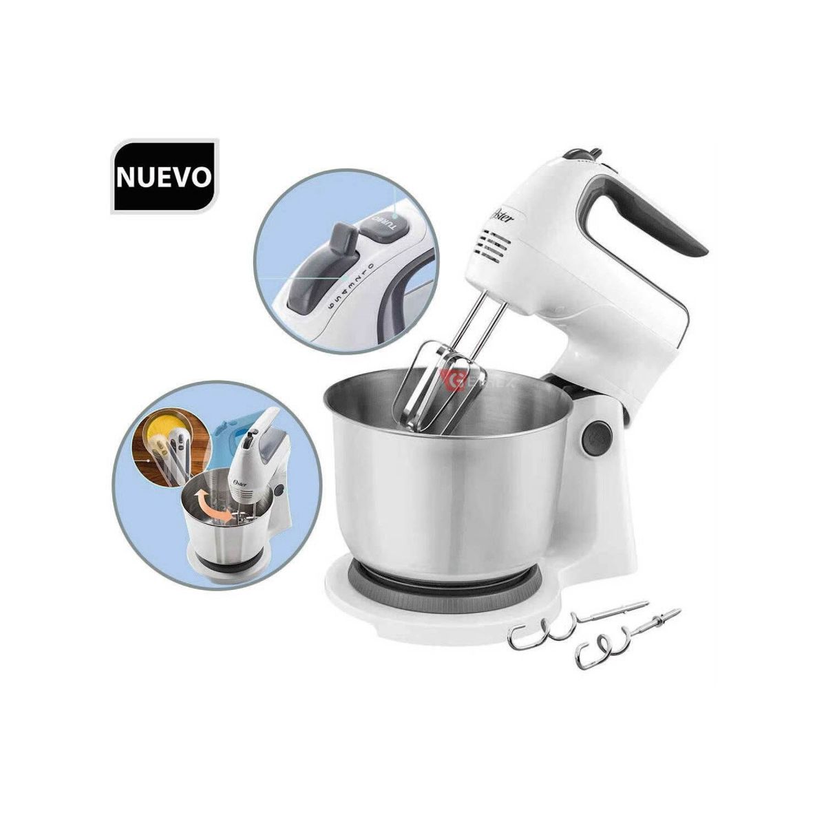 OSTER - Batidora de mano y pedestal OSTER FPSTHS3612