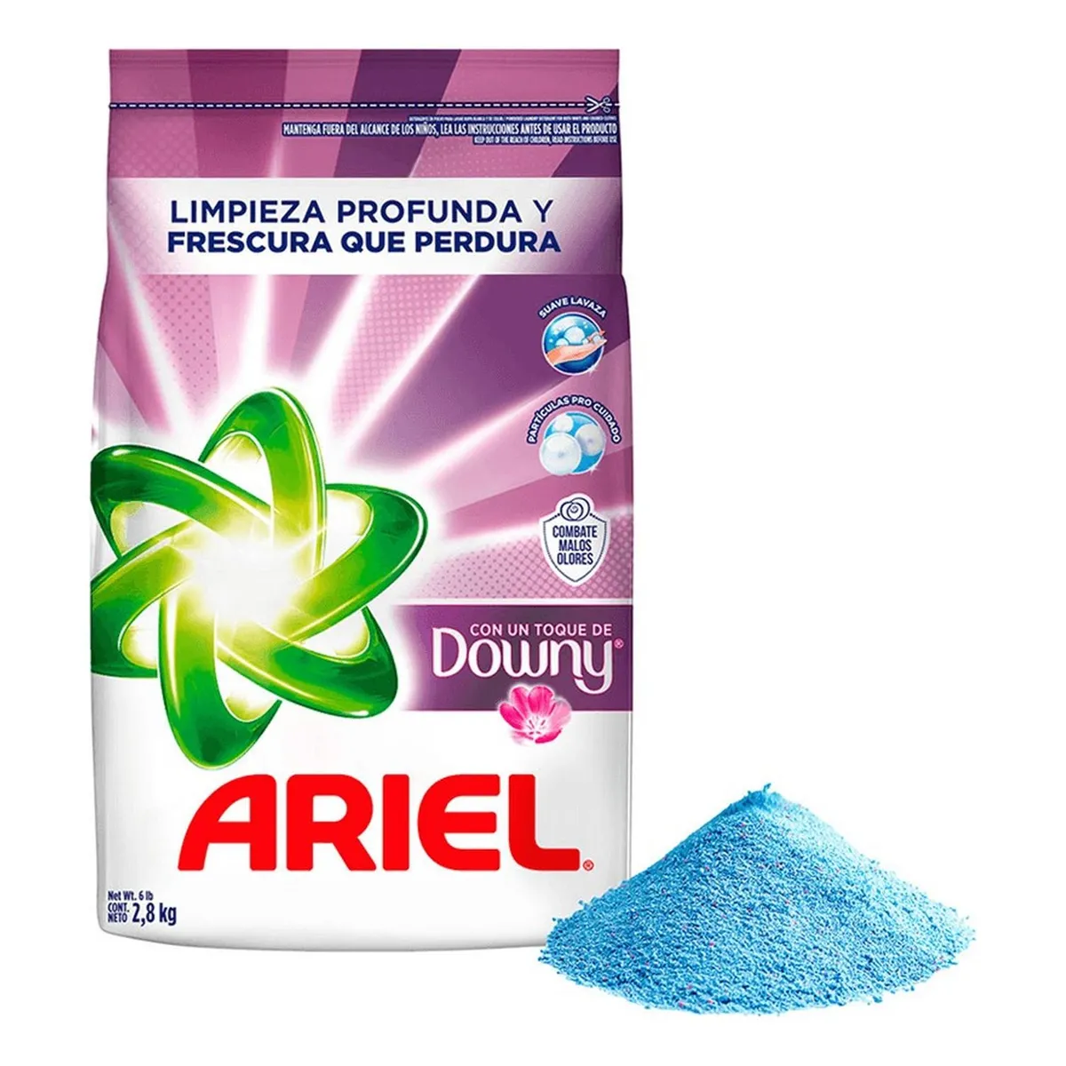 ARIEL - Detergente en Polvo Ariel Toque Downy 2.8 Kg