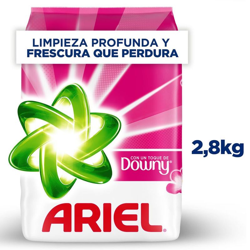 ARIEL - Detergente en Polvo Ariel Toque Downy 2.8 Kg