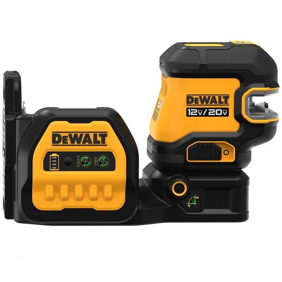 DEWALT - Nivel Láser Combinado 20v 30 Mts Baretool Dcle34520gb