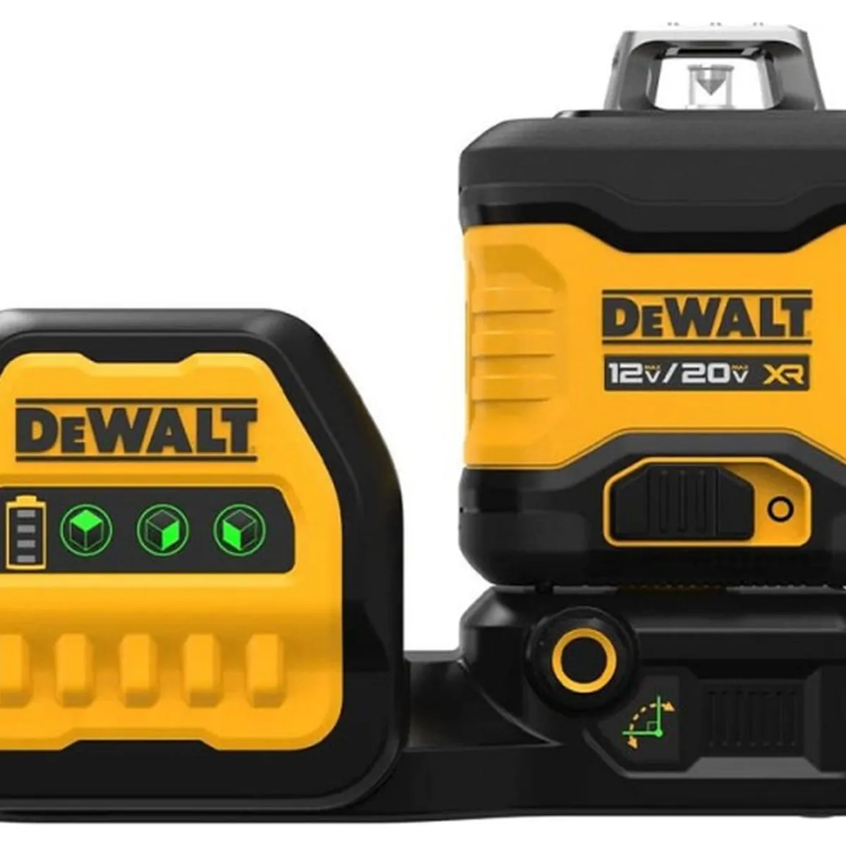 DEWALT - Nivel Láser 3 Líneas/360° 20V Verde 30 Mt Baretool Dewalt DCLE34030GB