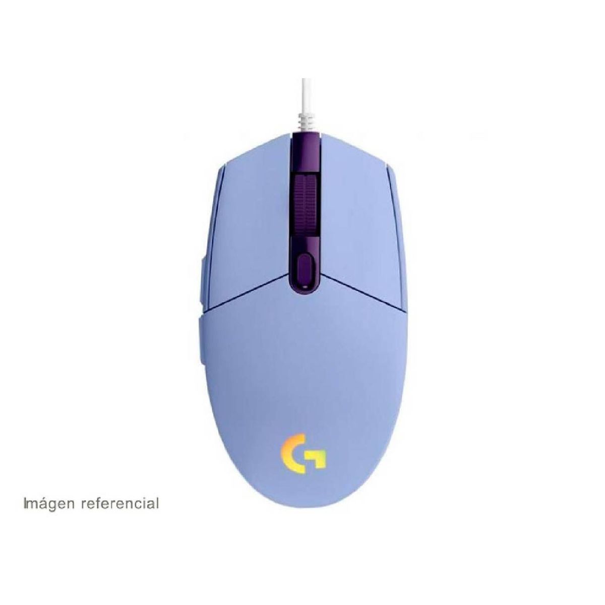 LOGITECH - Logitech G203 Mouse Gamer Lightsync RGB Lila