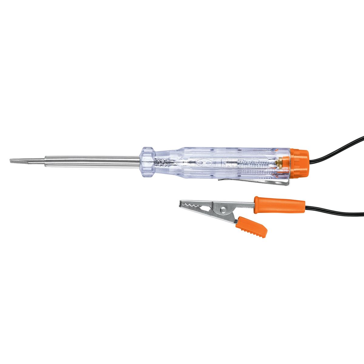 Truper - Probador de Circuitos con Caimán T Desarmador 14cm Truper