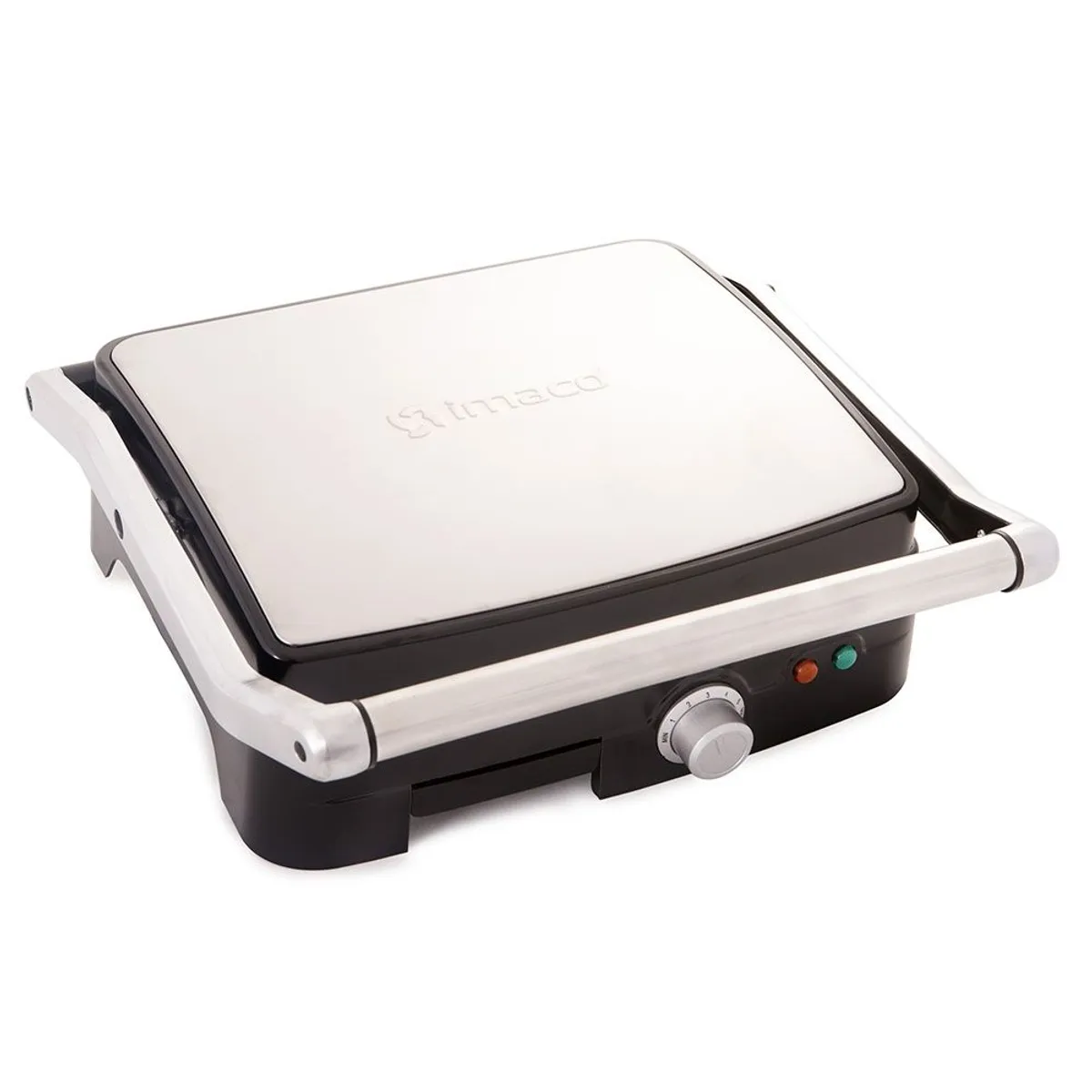 IMACO - Grill Panini de Gran Tamaño 1800W Imaco IG2923 Negro