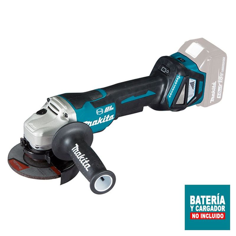 MAKITA - Makita Esmeril Angular 4 1/2" 18v BL HombreMuerto DGA467Z