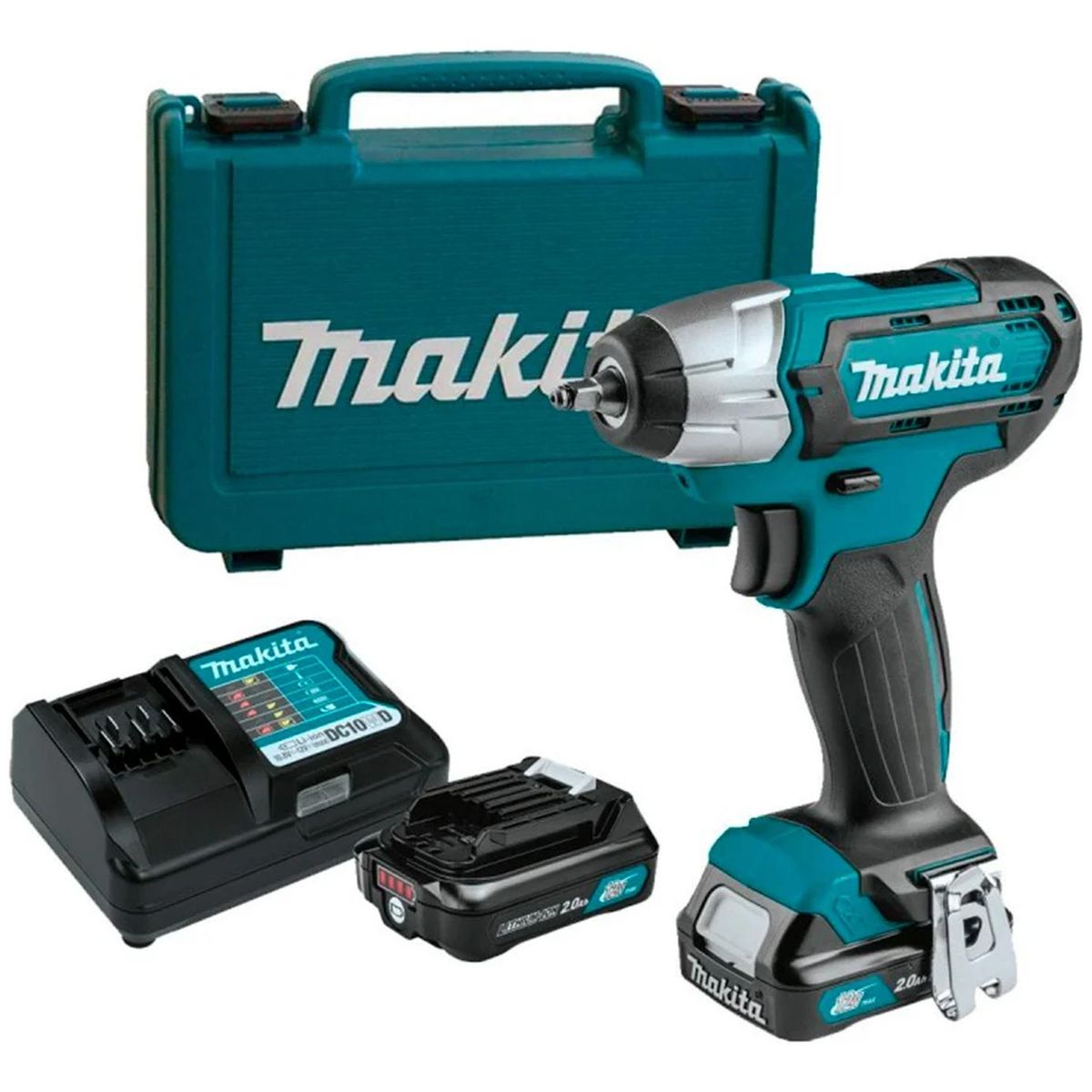 MAKITA - Llave de Impacto Makita TW060DSAE  1/4" 12V 60Nm 2 Baterías