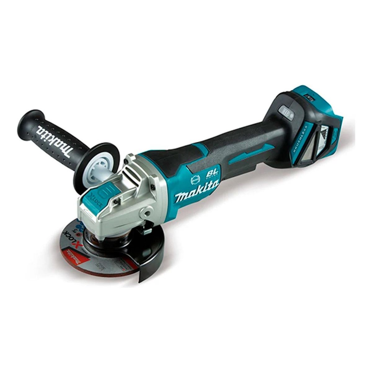 MAKITA - Amoladora Makita 4  1/2" X-Lock 18V LXT BL DGA469Z (Baretool)