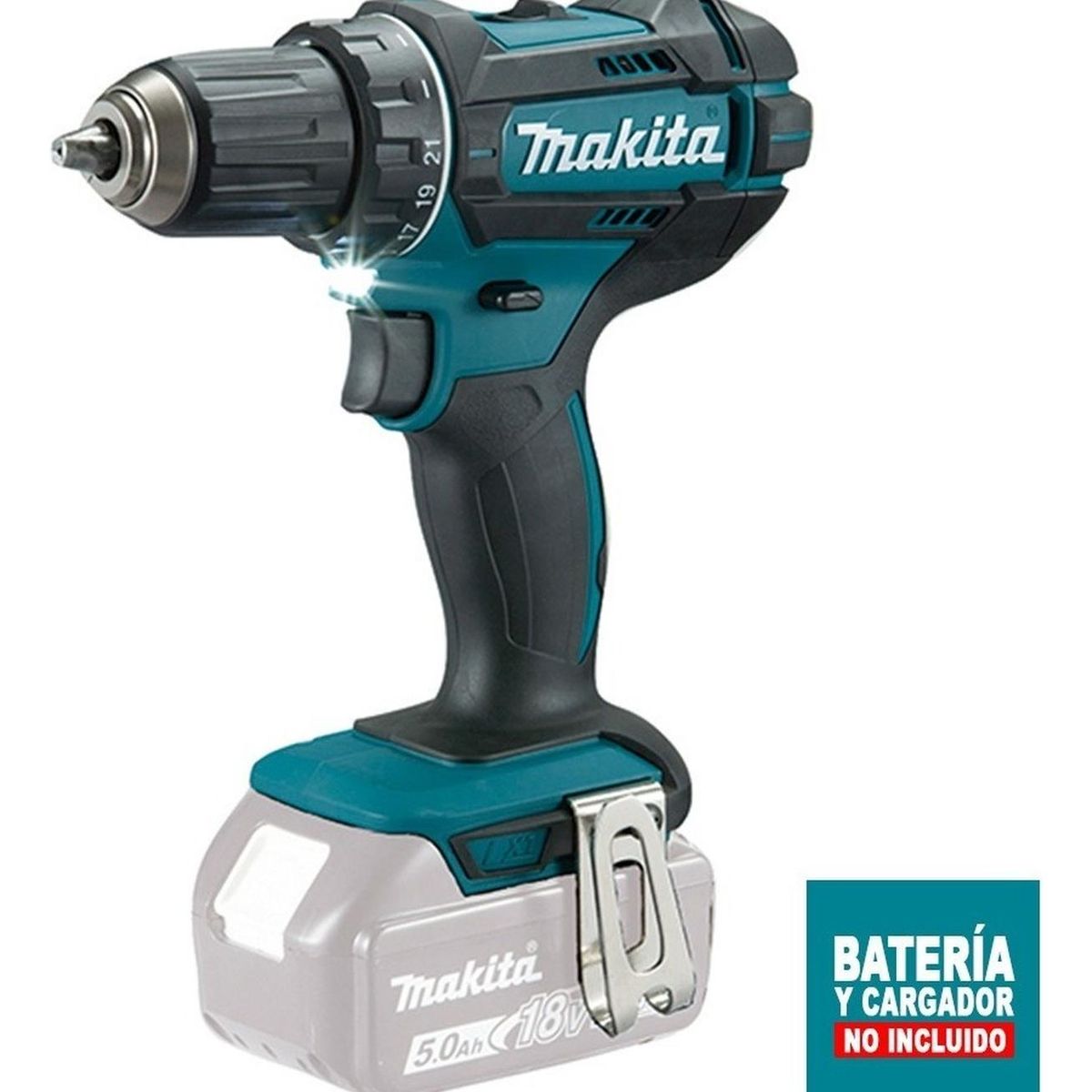 MAKITA - Taladro Atornillador  1/2" 18V 62Nm No Batería Makita DDF482Z