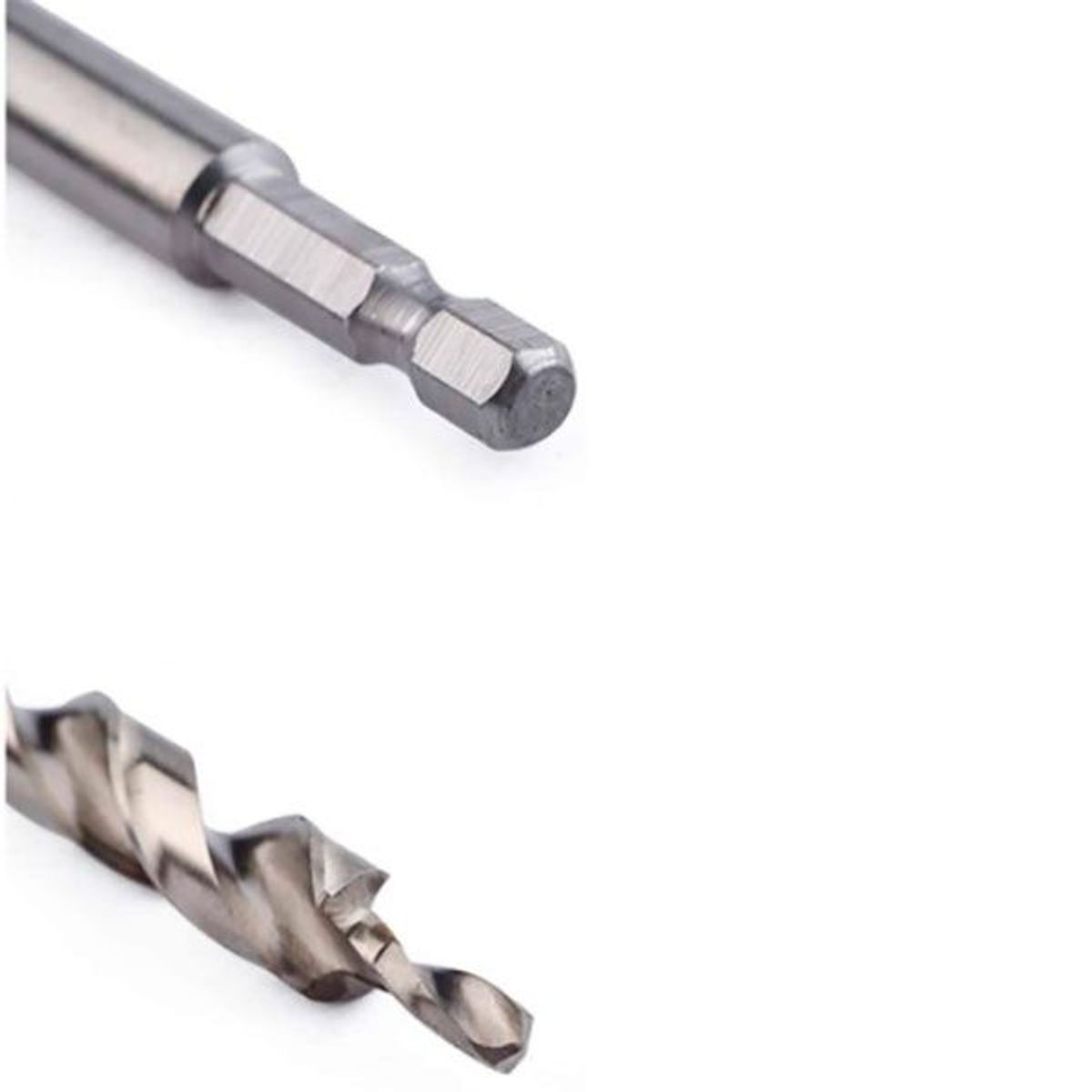 GENERICO - Broca HSS Para Tornillos Ocultos Agujero de Bolsillo