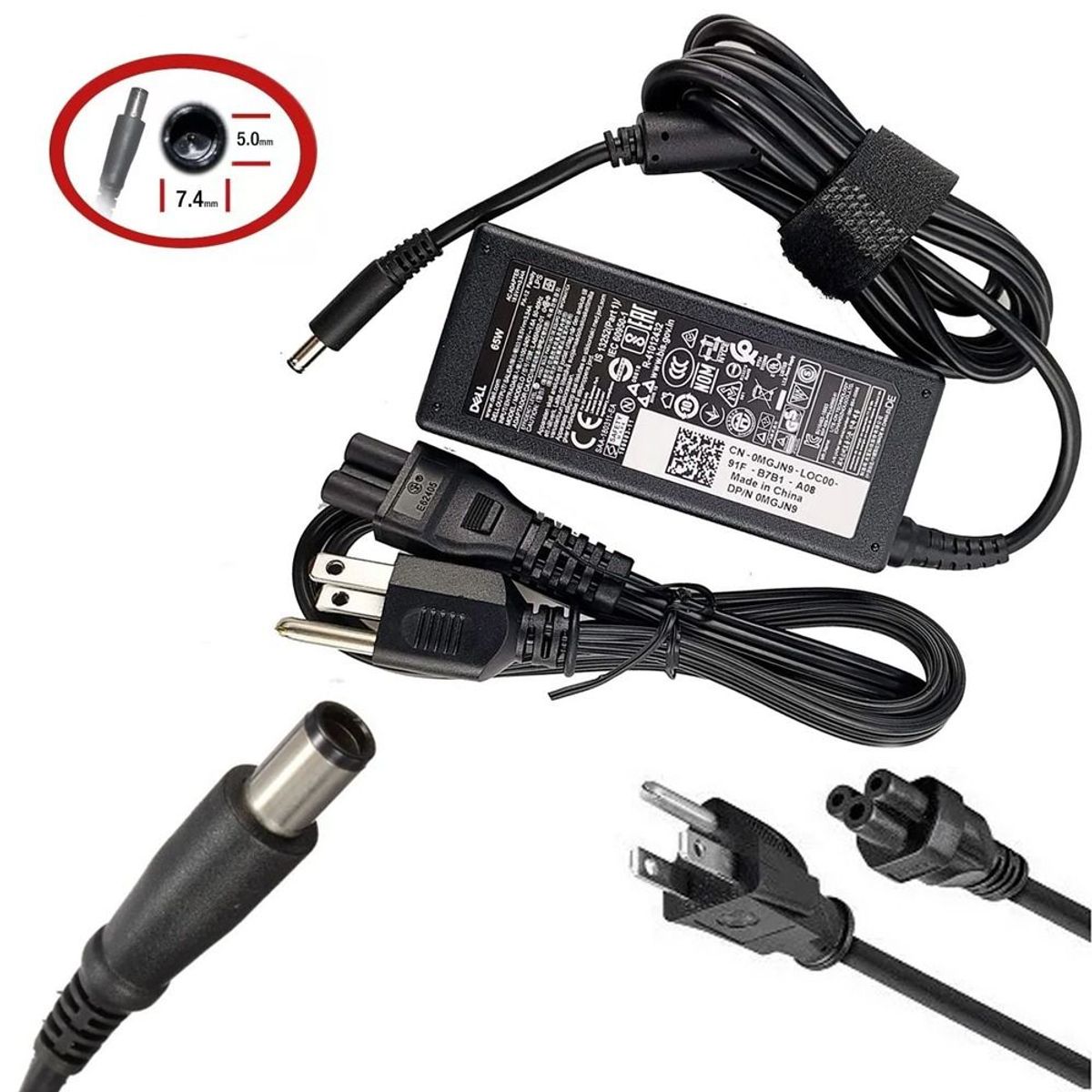 GENERICO - Cargador Genérico Laptop Dell 195v 231a 74x50mm