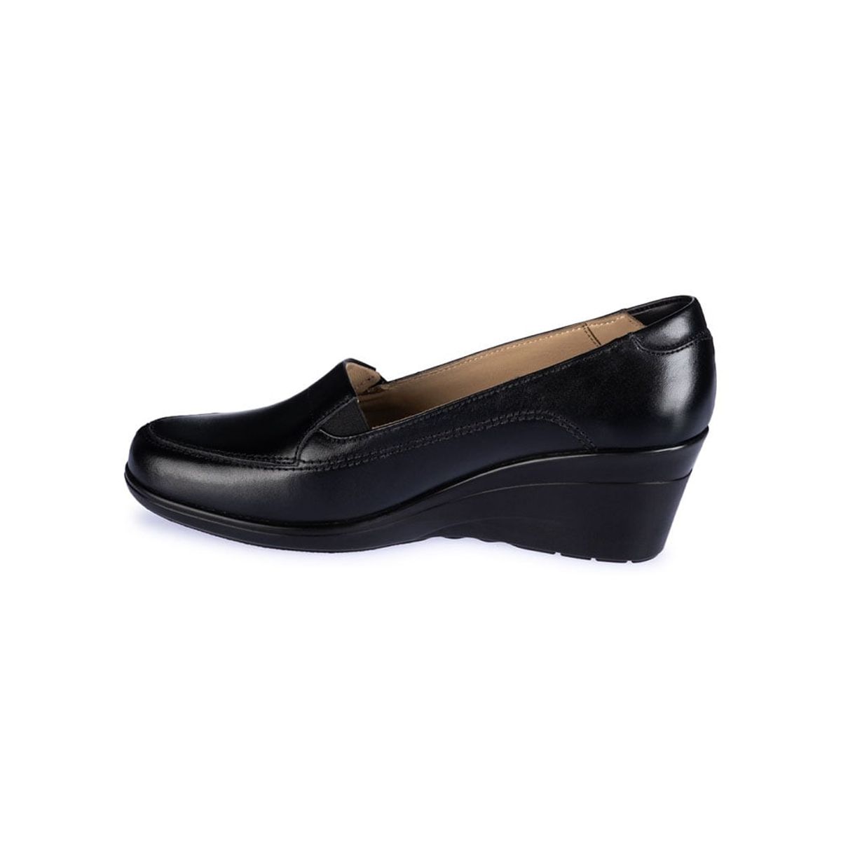 VIALE - Zapato Mocasín Casual LE-2203 Negro Viale Cuero