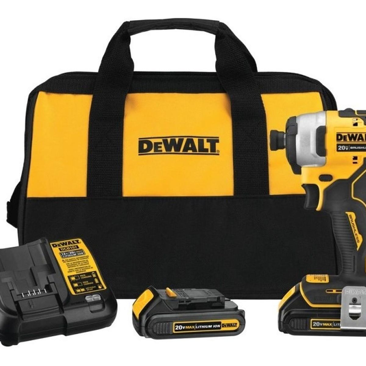 DEWALT - Atornillador de Impacto 1/4" 20V Xr 192 Nm Atomic Dewalt DCF809D2-B2