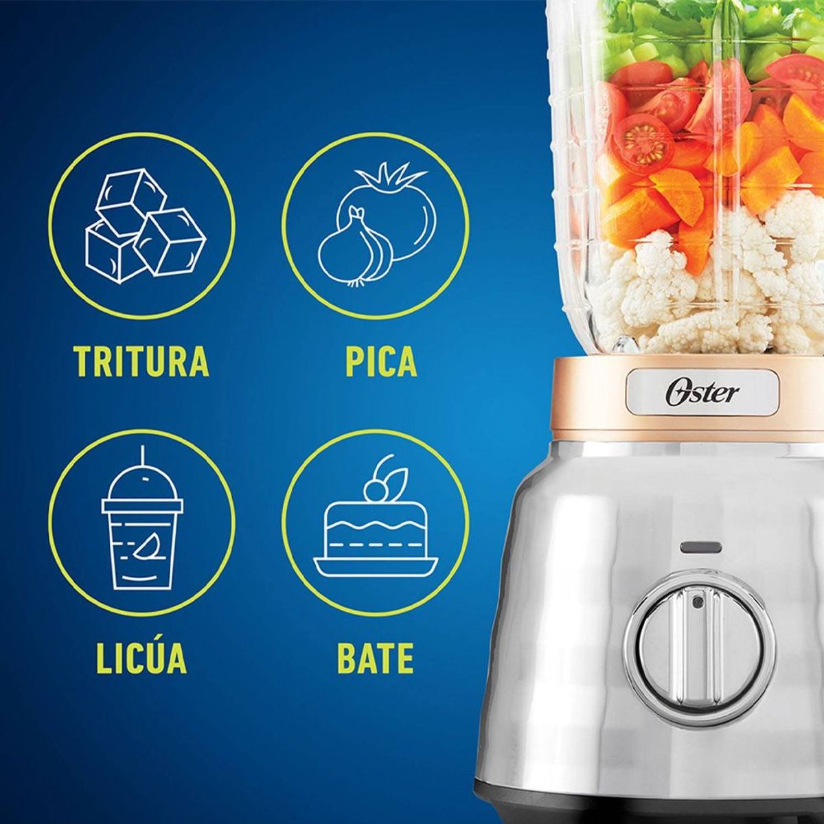 OSTER - Licuadora Oster Pro Max de 2 caballos BLSTPBRG