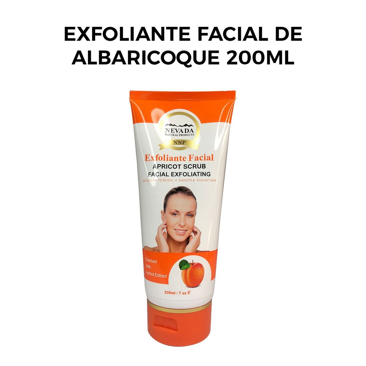 GENERICO - Exfoliante Facial de Albaricoque Nevada Natural Products 200ml.