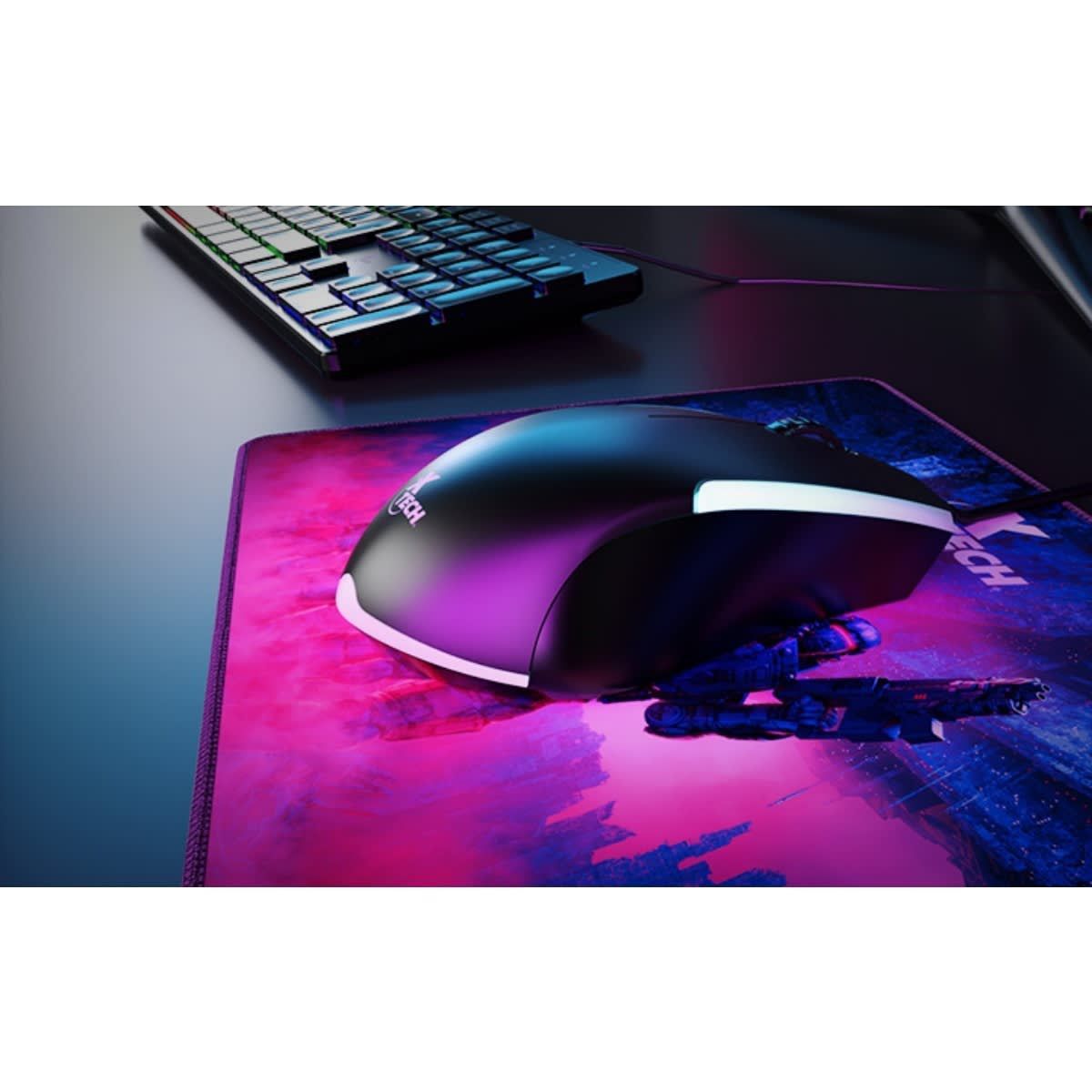 XTECH - BUNDLE TECLADO MOUSE Y PAD GAMER HASHA XTECH XTK-535S