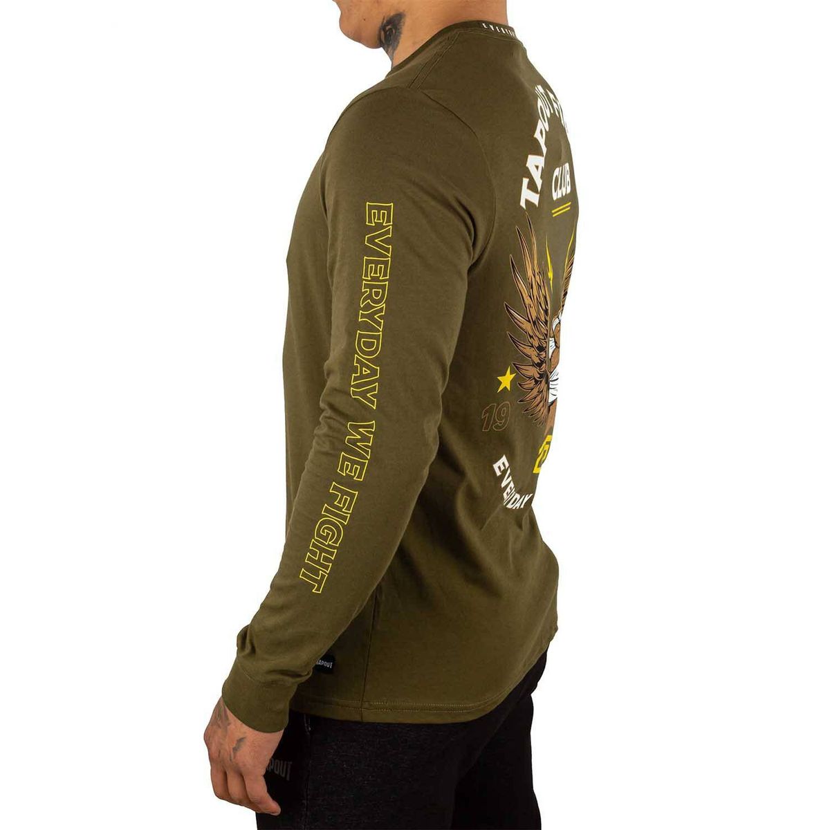 TAPOUT - Polo Manga Larga Hombre Tapout Noir.