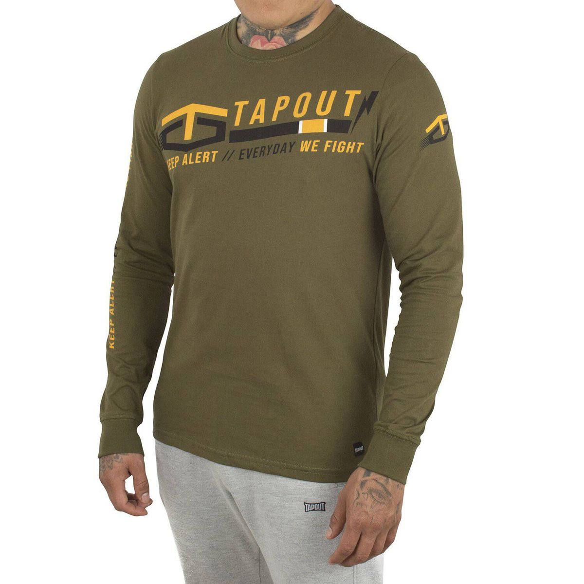 TAPOUT - Polo Manga Larga Hombre Tapout Noza