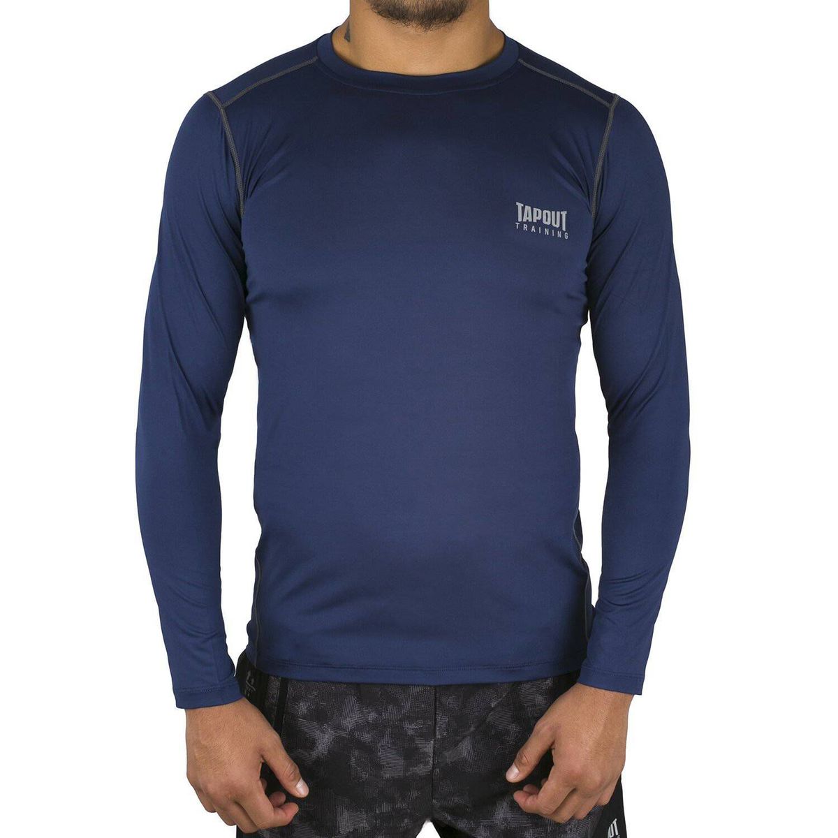 TAPOUT - Polo Manga Larga Deportivo Hombre Tapout Storm