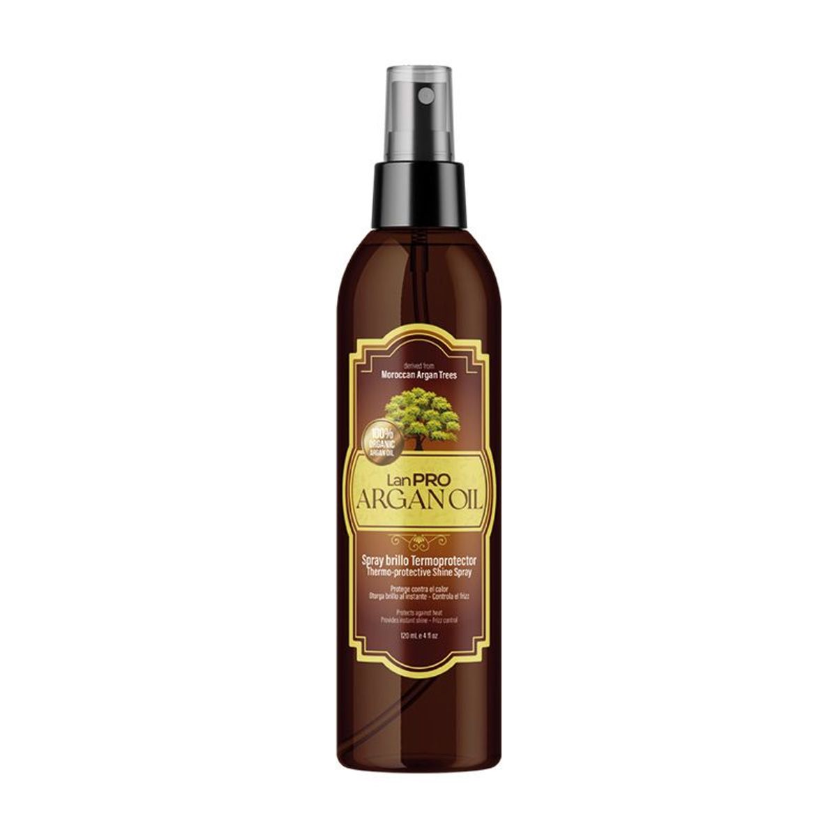 LANPRO ARGAN OIL - Spray Brillo Termoprotector Argán Oil 120 Ml
