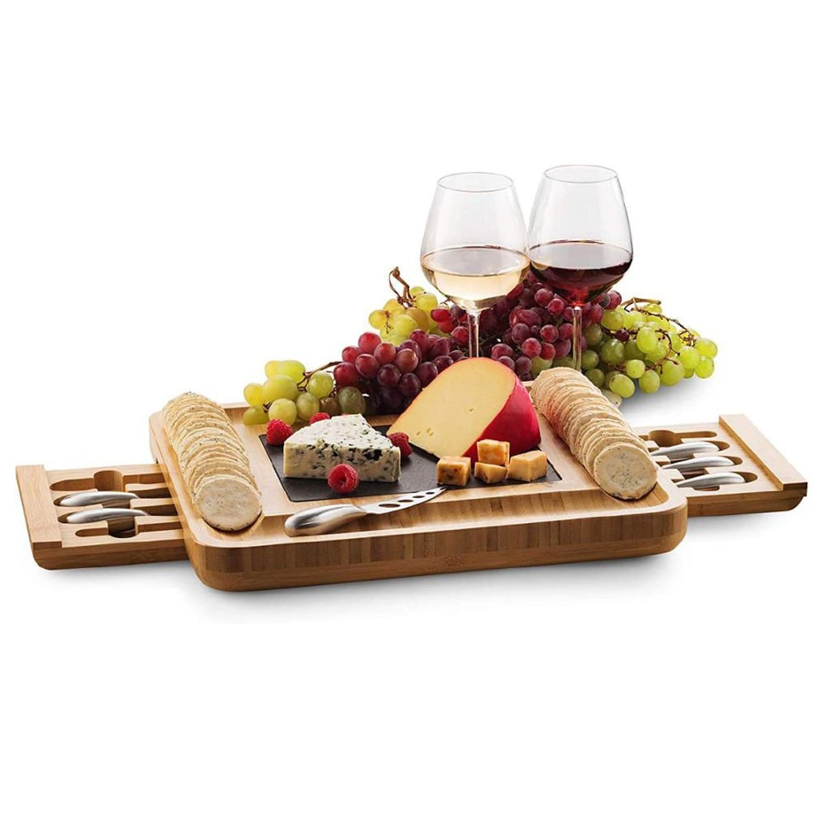 SIN BARROTES - Tablas de Quesos de Bambu  CB4