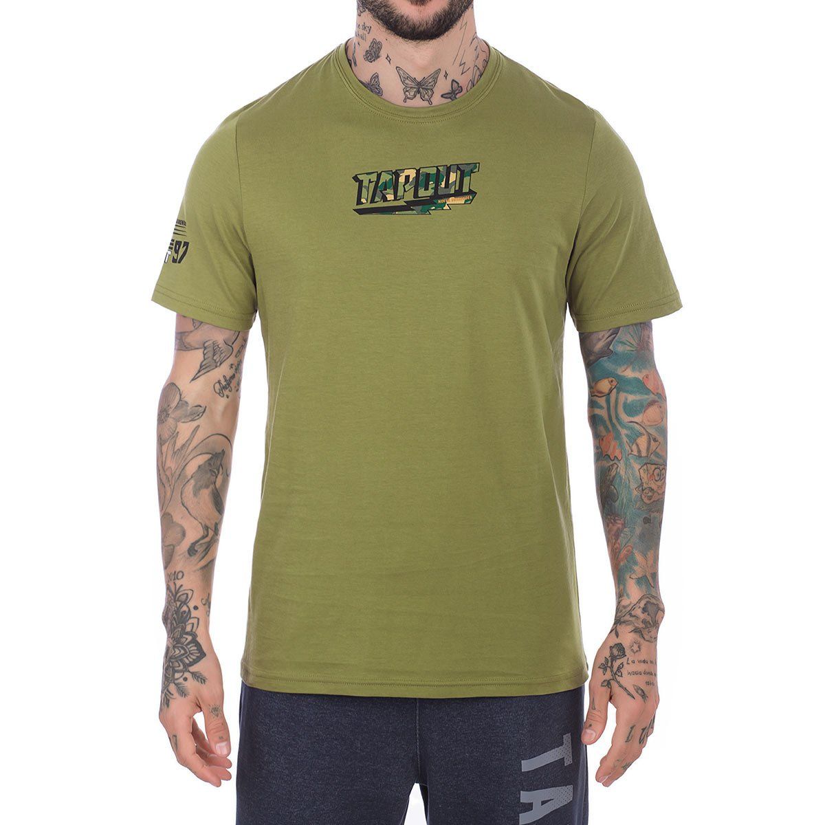 TAPOUT - Polo Manga Corta Hombre Tapout Rumba.