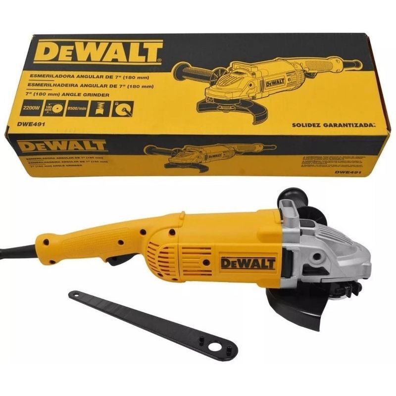 DEWALT - Esmeril Angular 7" 2200 W 8500 Rpm Dewalt DWE491-B2