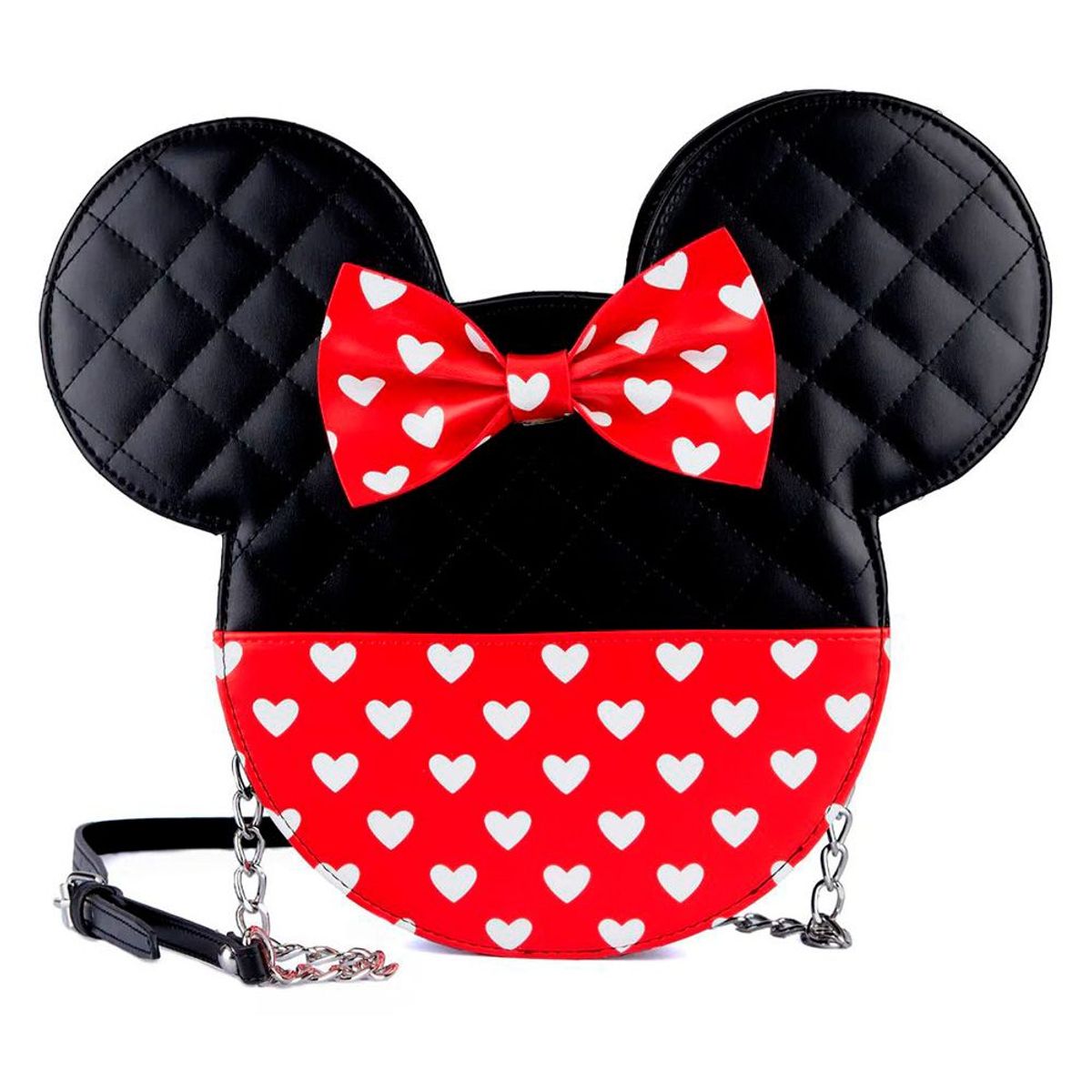 LOUNGEFLY - Cartera Crossbody Loungefly Mickey y Minnie Mouse
