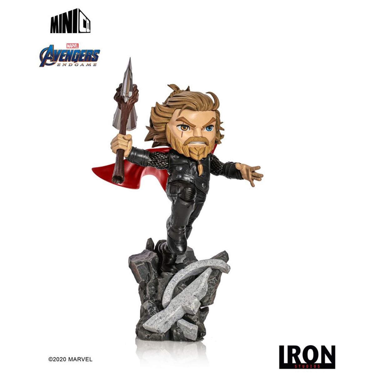 IRON STUDIOS - FIGURA COLECCIONABLE DE MINICO THOR AVENGERS ENDGAME