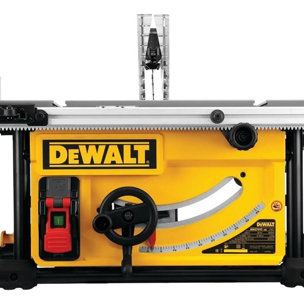 DEWALT - Sierra de Mesa 10 254 mm 2000W Corte en 90° 79 mm Dewalt DWE7492-B2