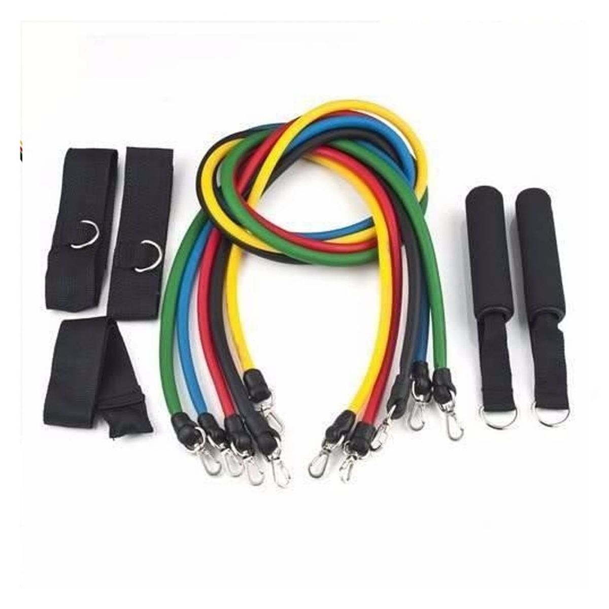 SPORT FITNESS - Set De 5 Ligas De Estiramiento Para Yoga Y Pilates