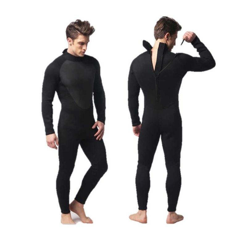 FEIKE - Wetsuit XXL Neopreno 3mm Negro Cierre Espalda